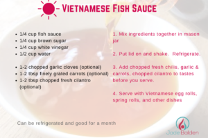 Vietnamese Fish Sauce