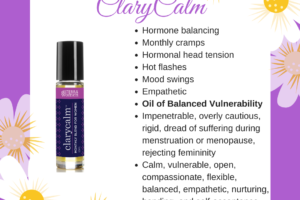 ClaryCalm – Woman’s Monthly Essential Oil Blend.