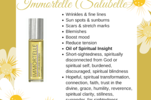 Immortelle (Salubelle 🇦🇺) – Anti-Aging Essential Oil Blend.