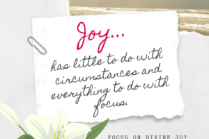 Focus on Creating Joy