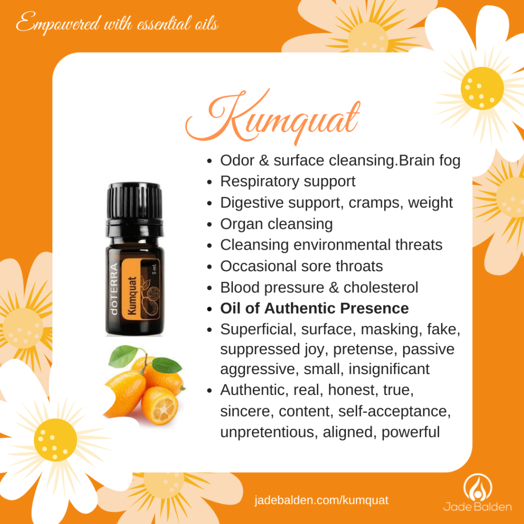 Kumquat Essential Oil By Doterra (jade Balden) 