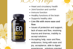 xEO Mega Essential Oil Omega Complex.